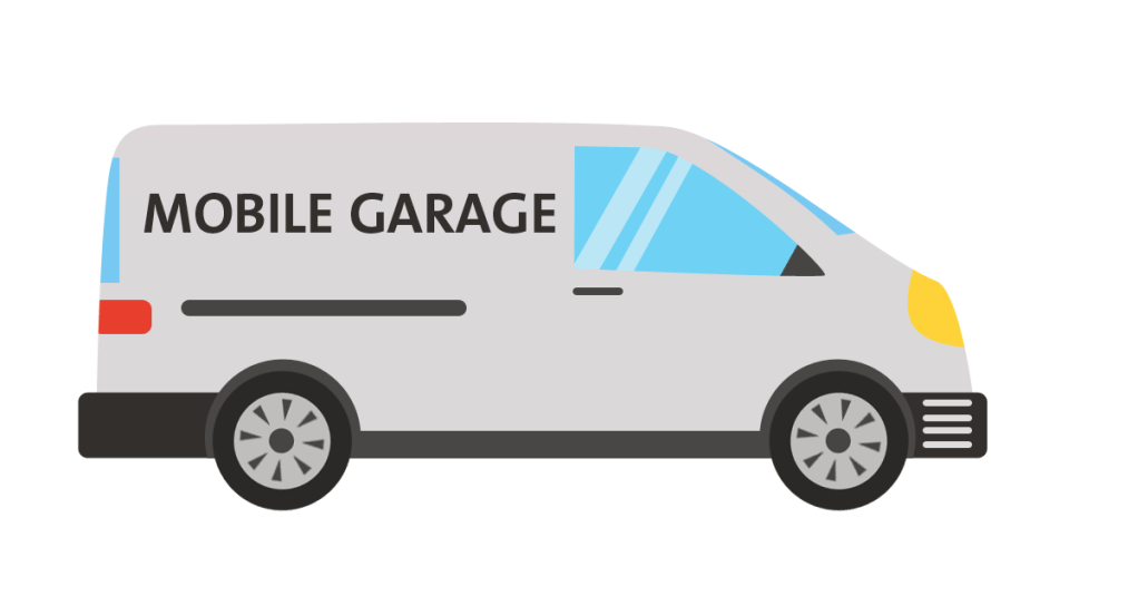 كراج متنقل شامل للسيارات